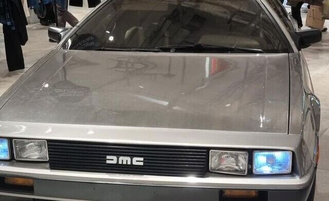 Iconic Stainless Steel DeLorean Spotted in London!