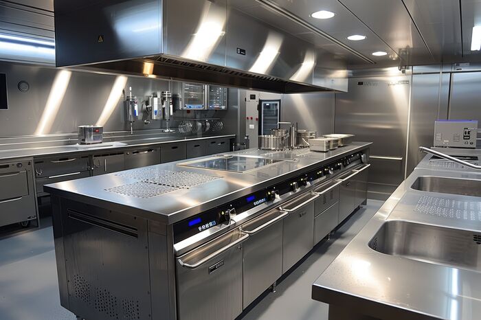 Stainless Steel kitchen