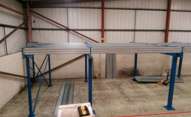 Stainless Steel Stock: Our New Mezzanine Floor